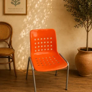 Schaffner Bermuda Design-Gartenstuhl stapelbar – Orange
